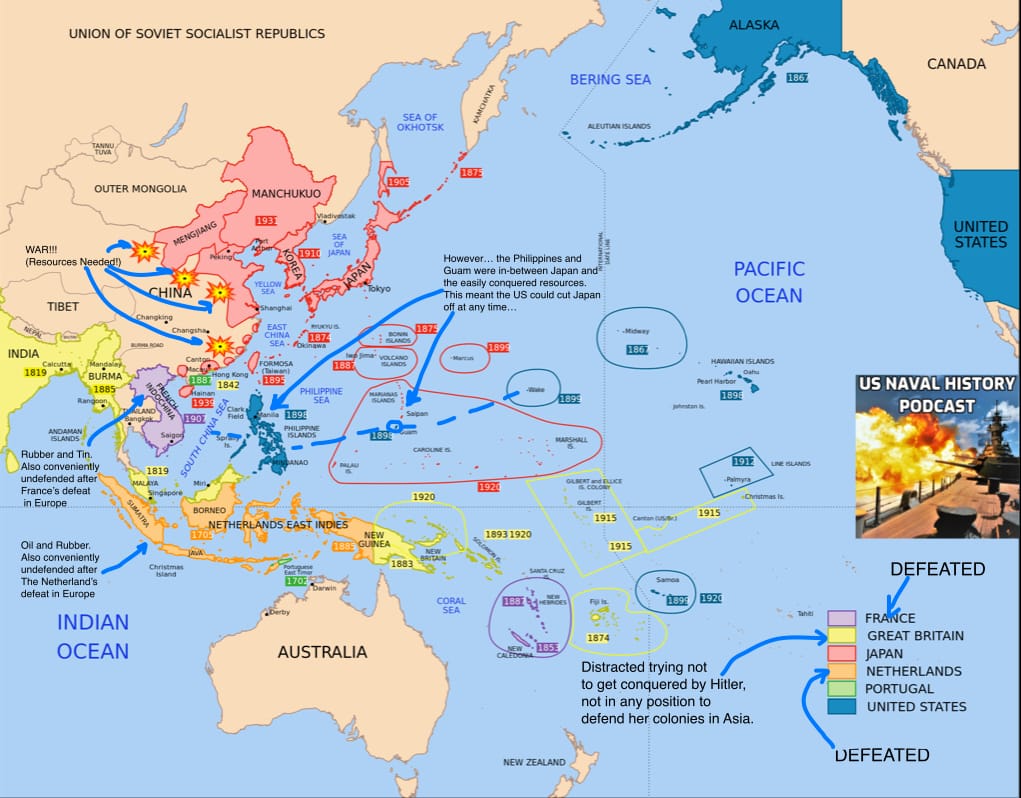 WWII in the Pacific, part 1